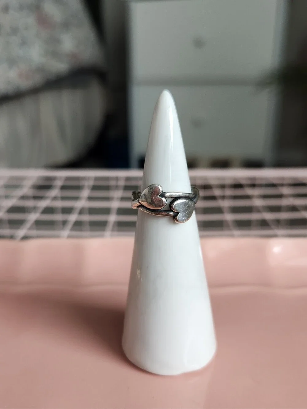 Sz 5 James Avery Hearts Entwined Ring